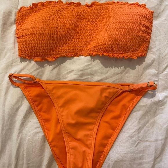 Hollister orange bikini Clearance